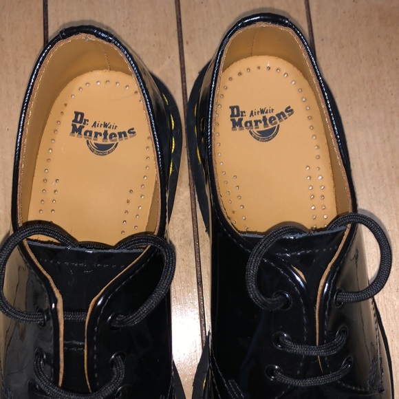 NIB Dr. Martens Patent Lamper Shoes, Black size 9 - Picture 2 of 5